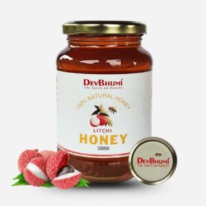 Litchi honey 500gm Cover